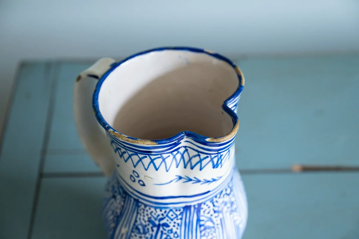 19th C Spanish Pitcher