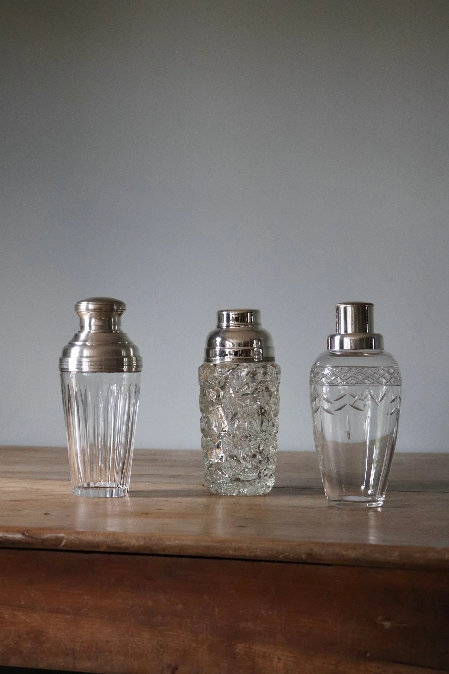 Crystal Cocktail Shakers
