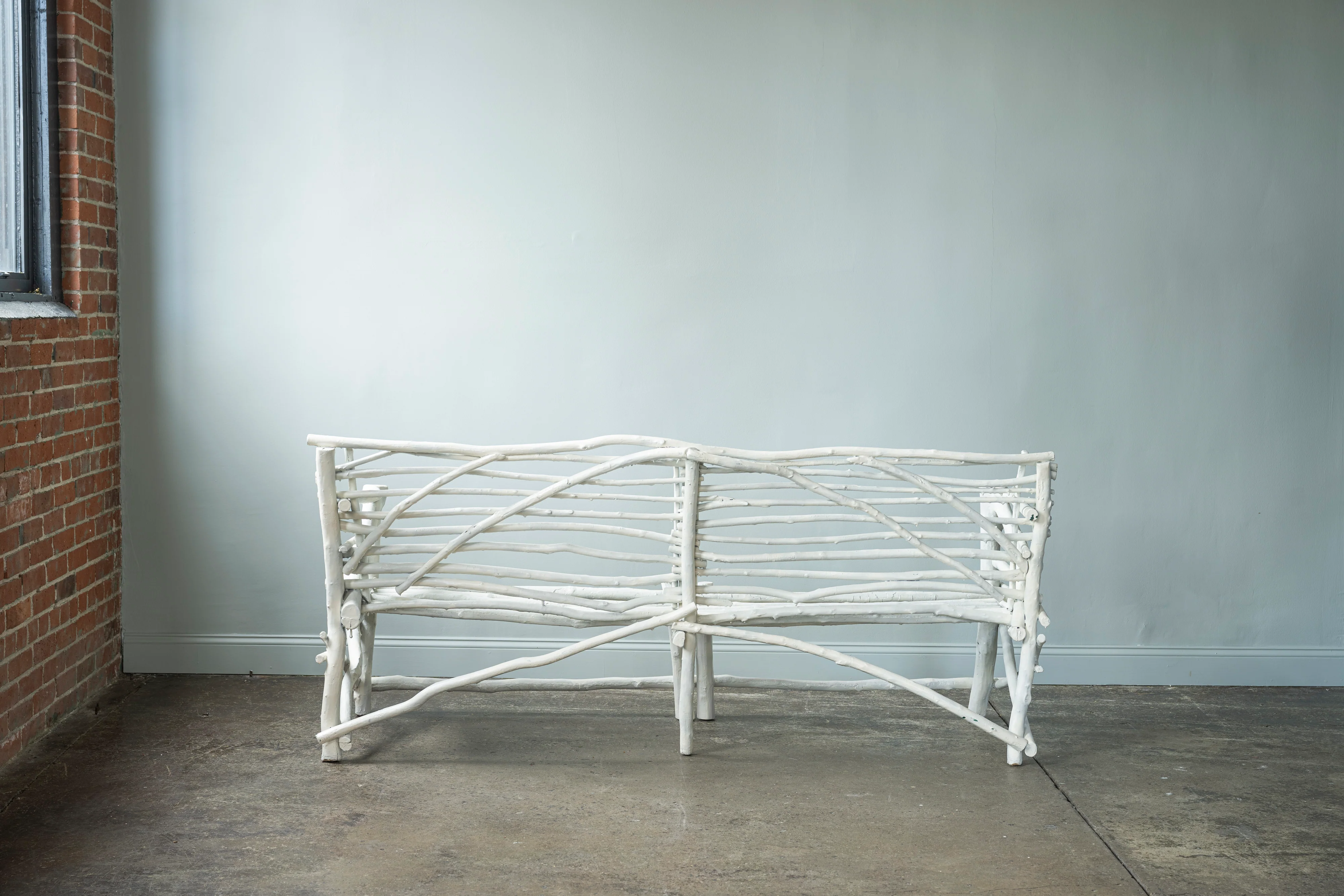 Adirondack Twig Bench