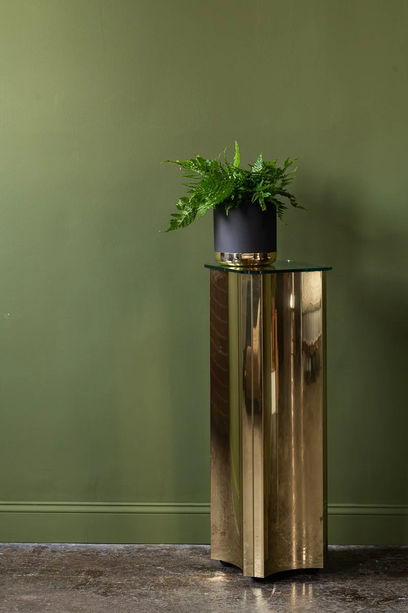 Brass Column Pedestal