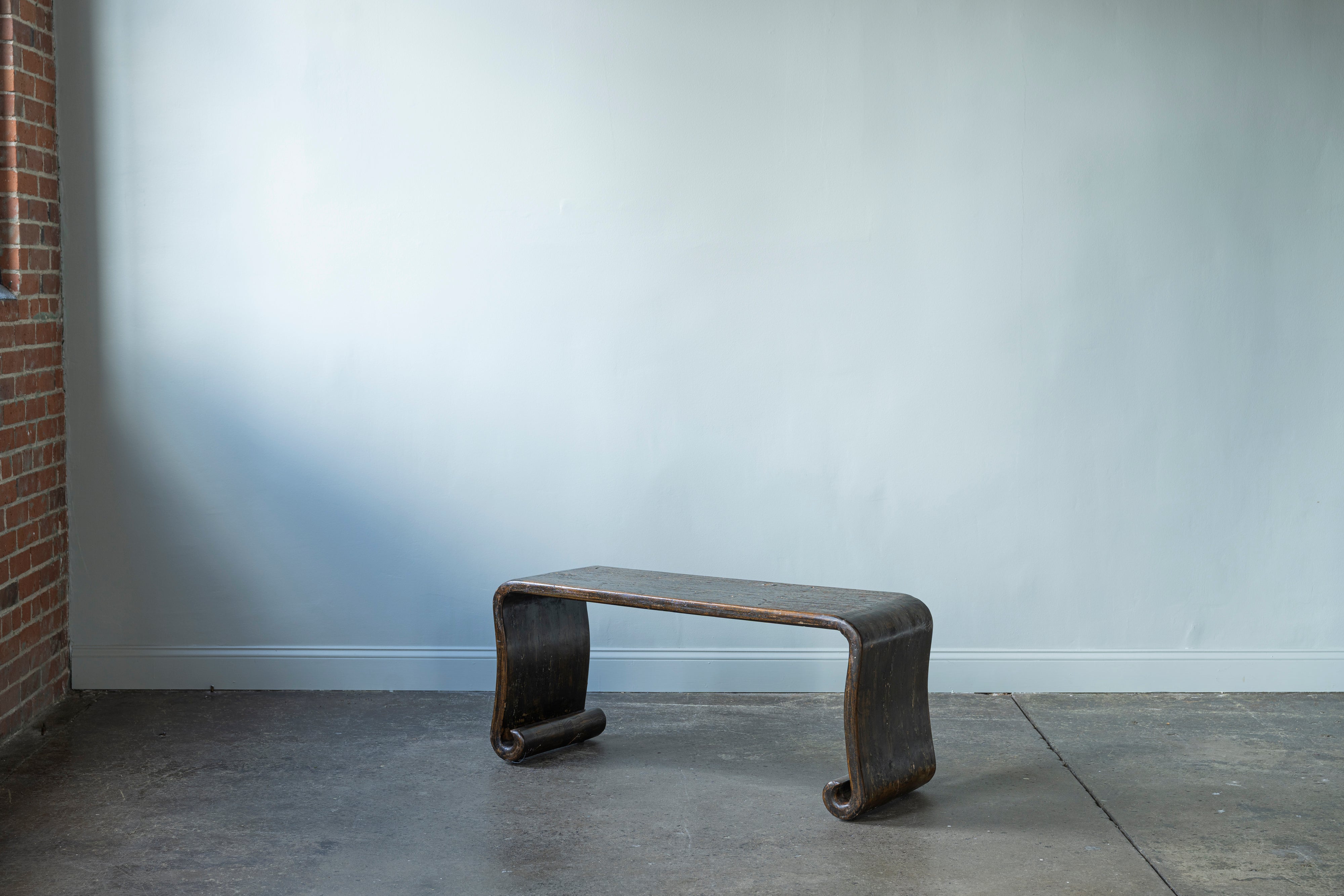 Asian Wood Bench