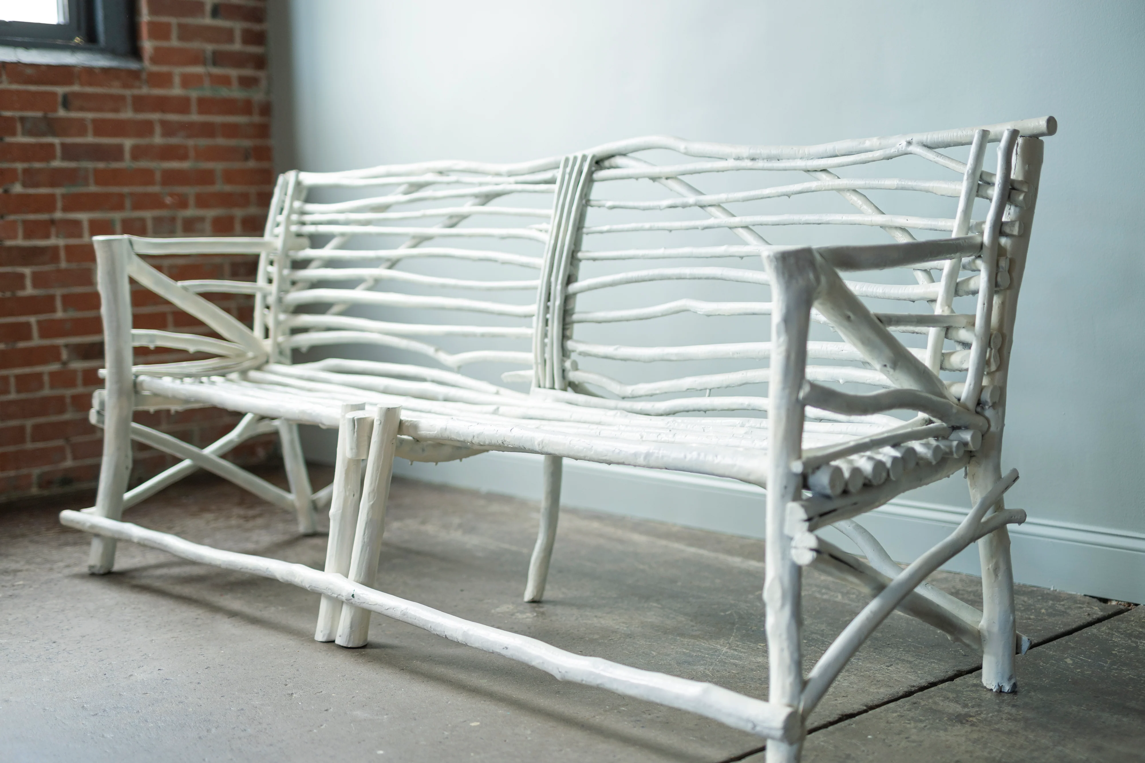Adirondack Twig Bench