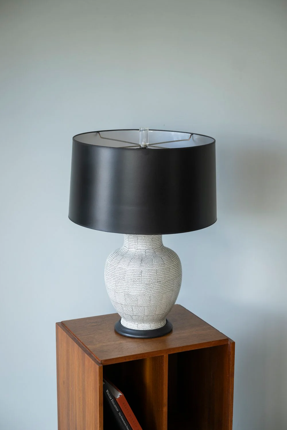 Black and White Table Lamp