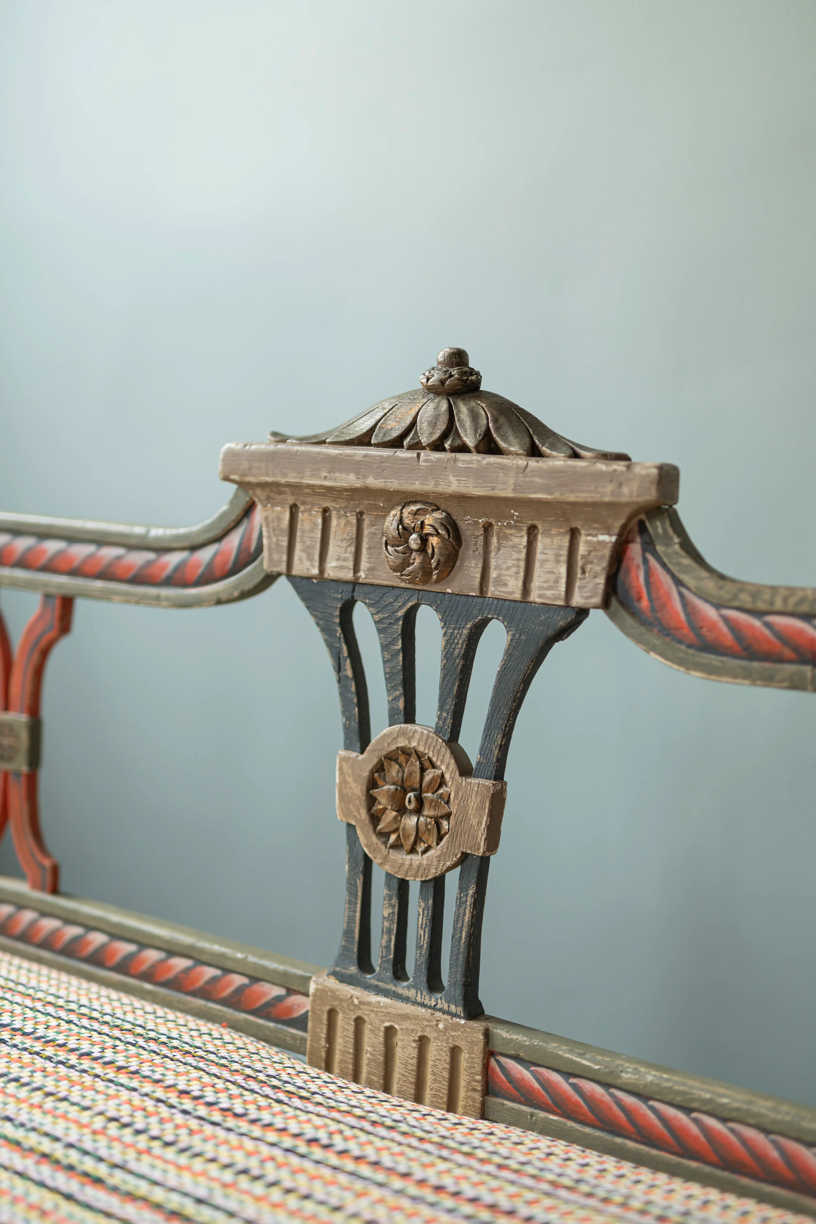 Italian Painted Bench