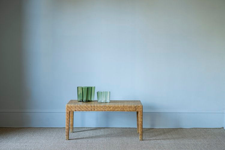 Woven Rattan Cocktail Table