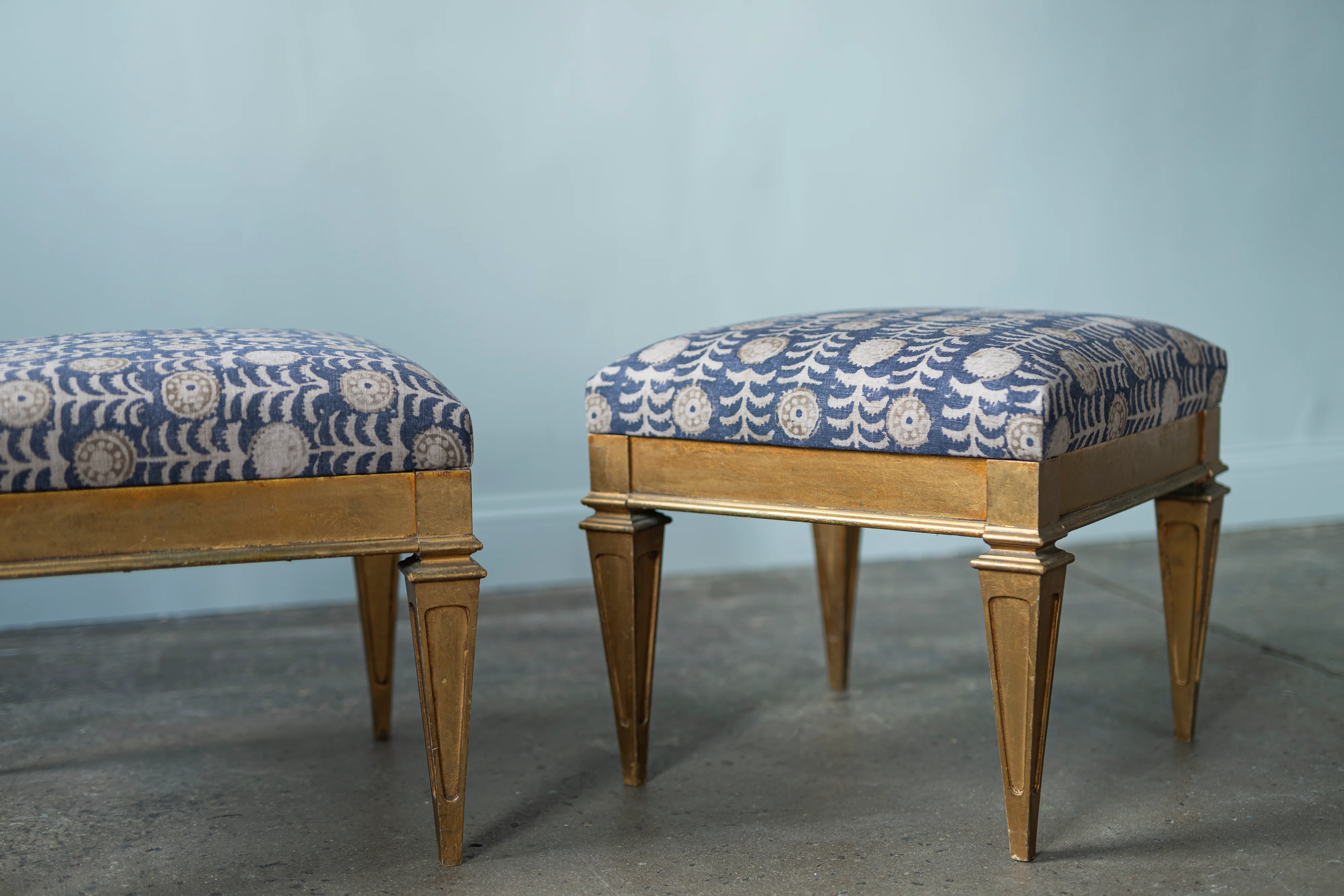 Pair of Ottomans