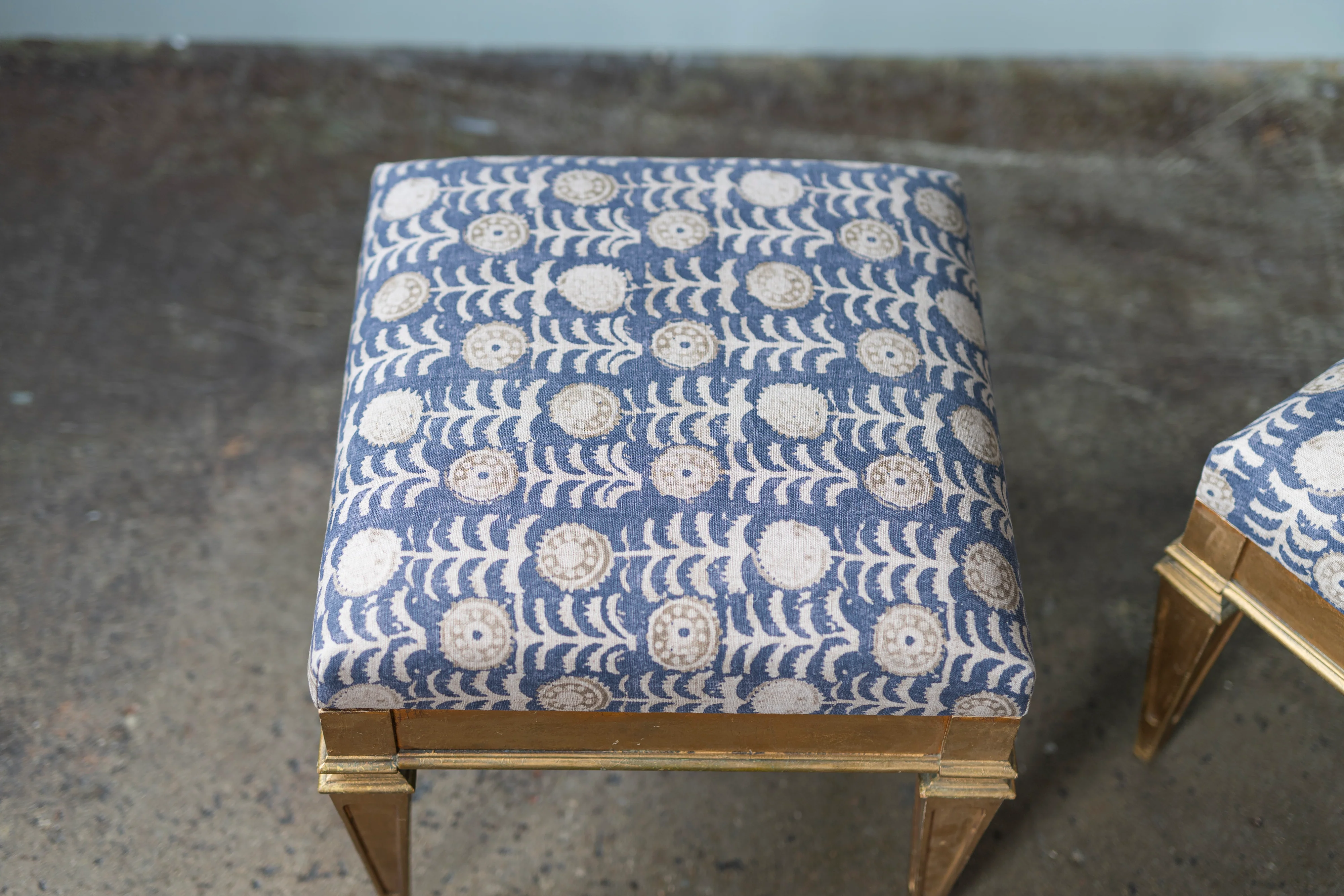 Pair of Ottomans