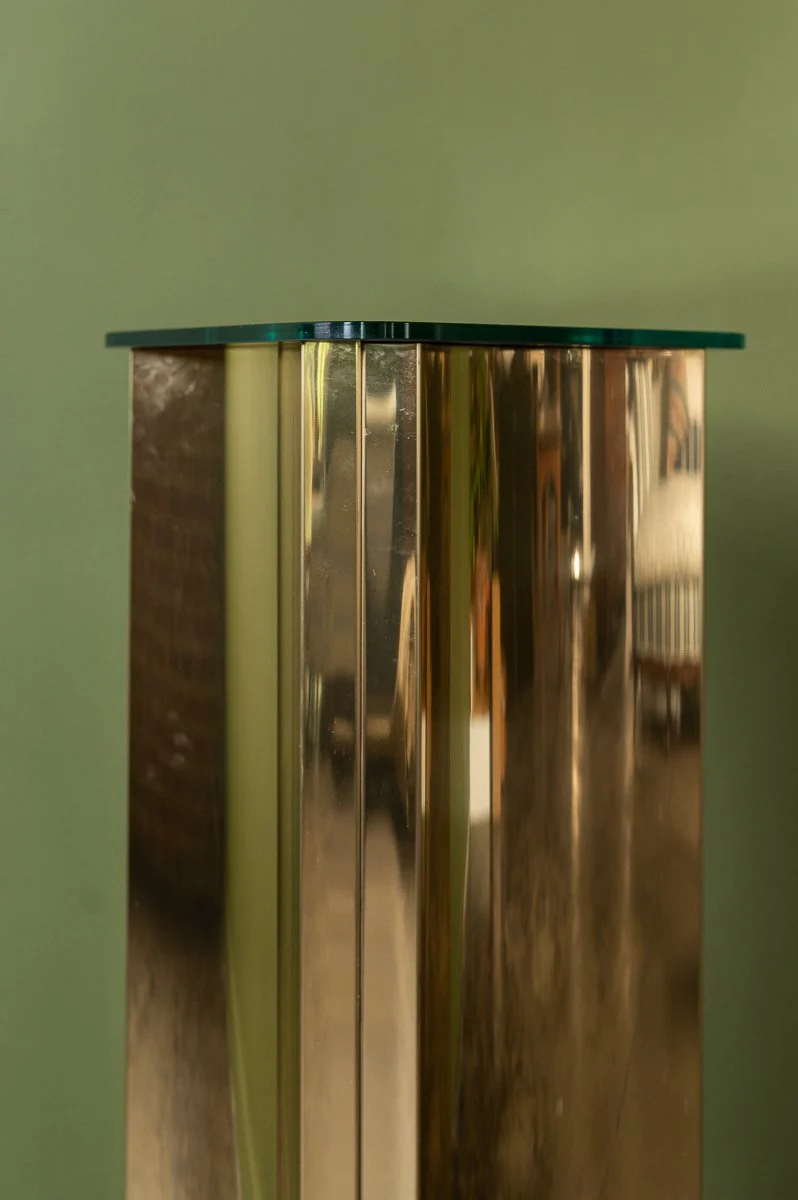 Brass Column Pedestal