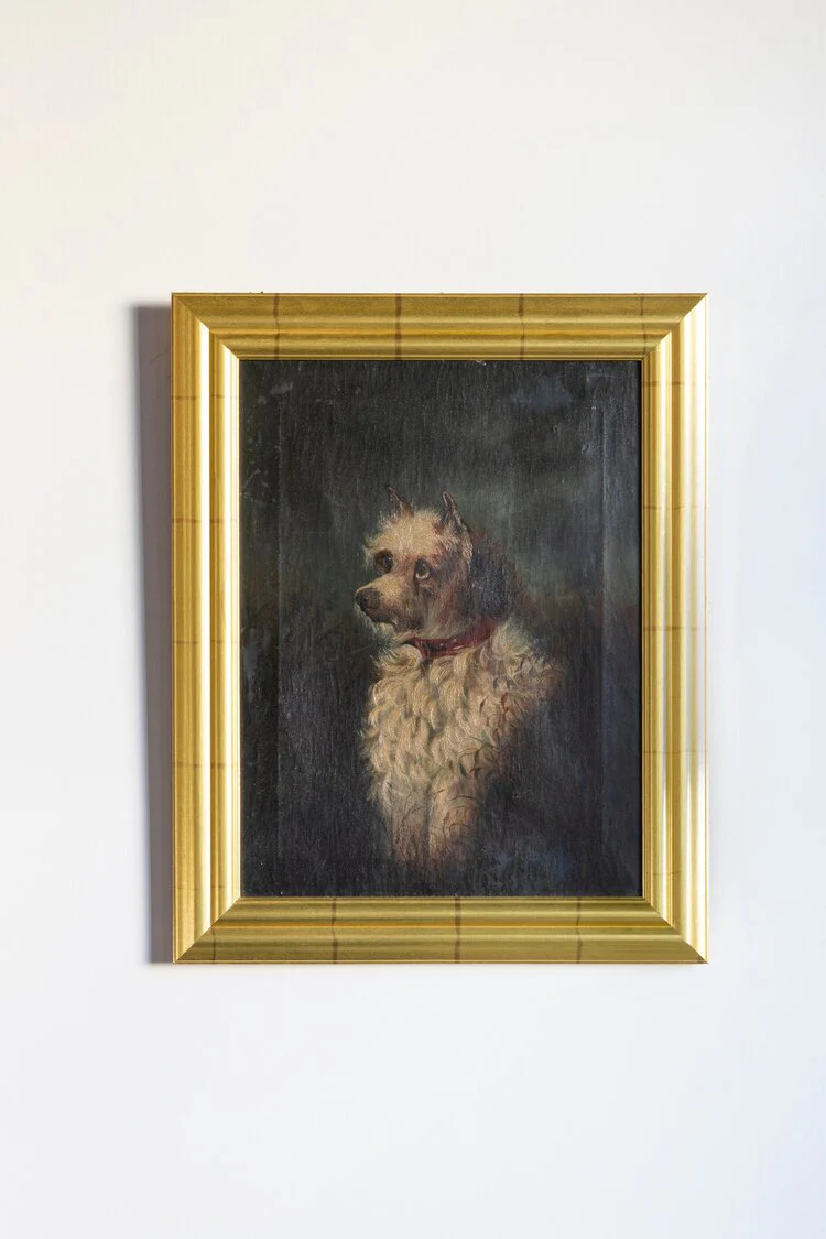 19th Century Dog Portait