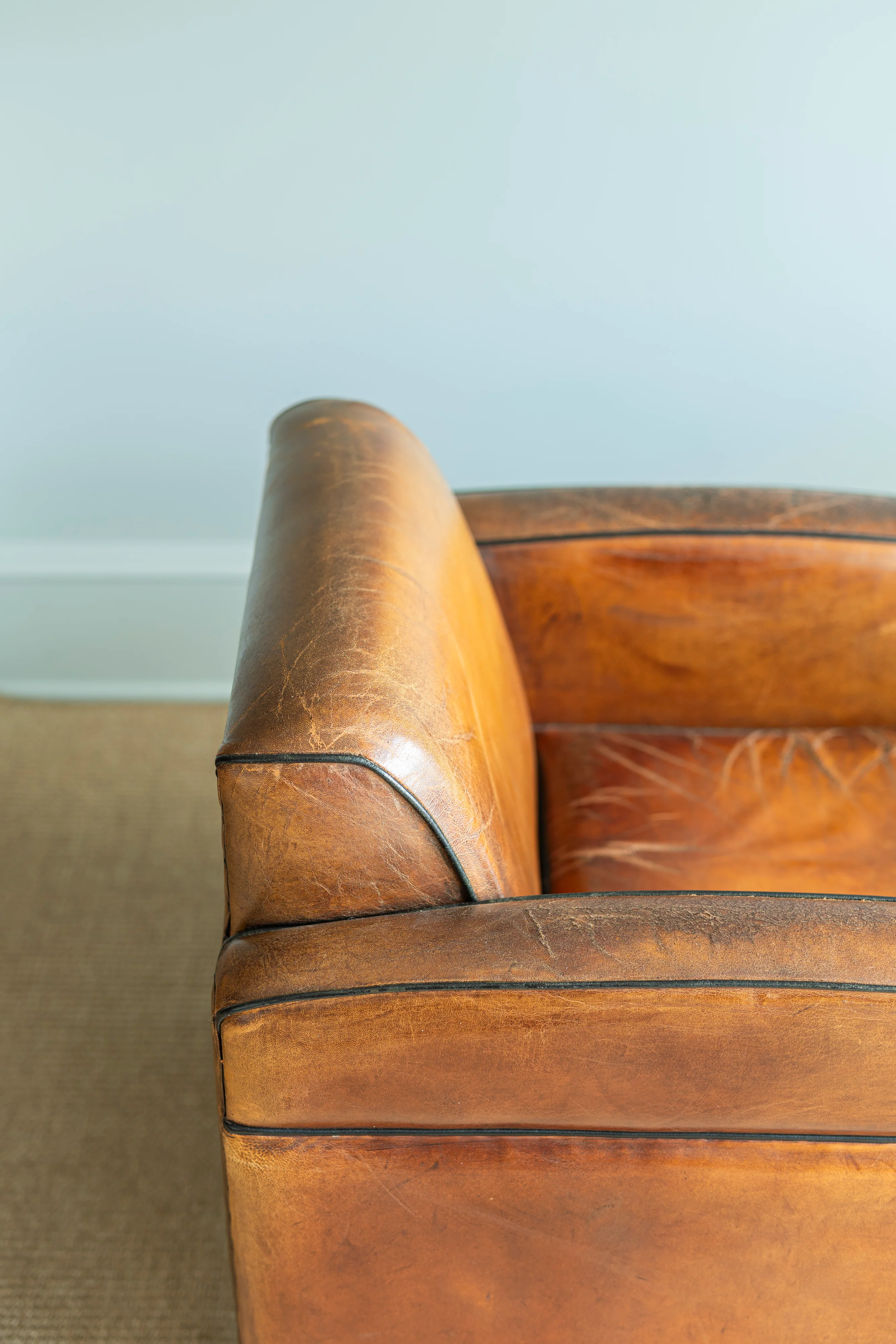 Pair of Vintage Leather Chairs