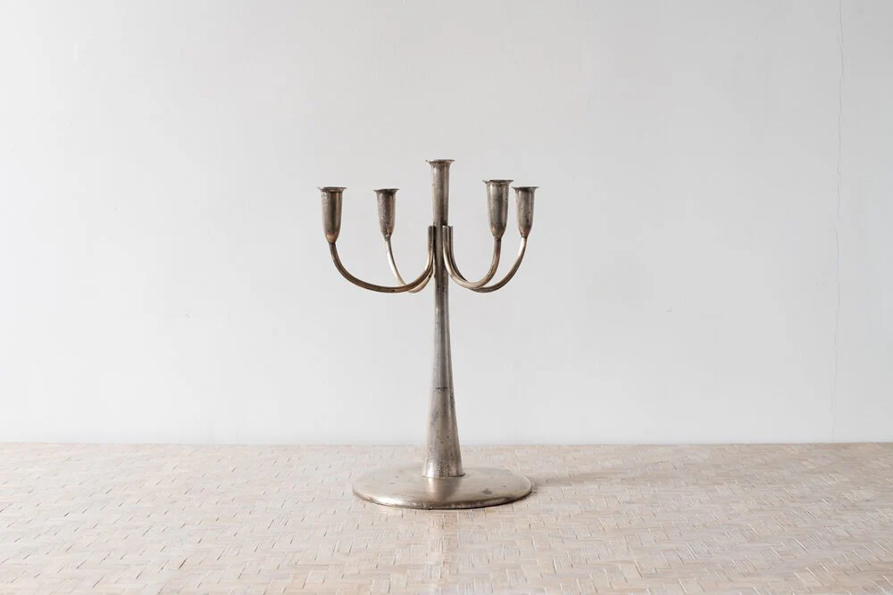 Tall Four Arm Candelabra