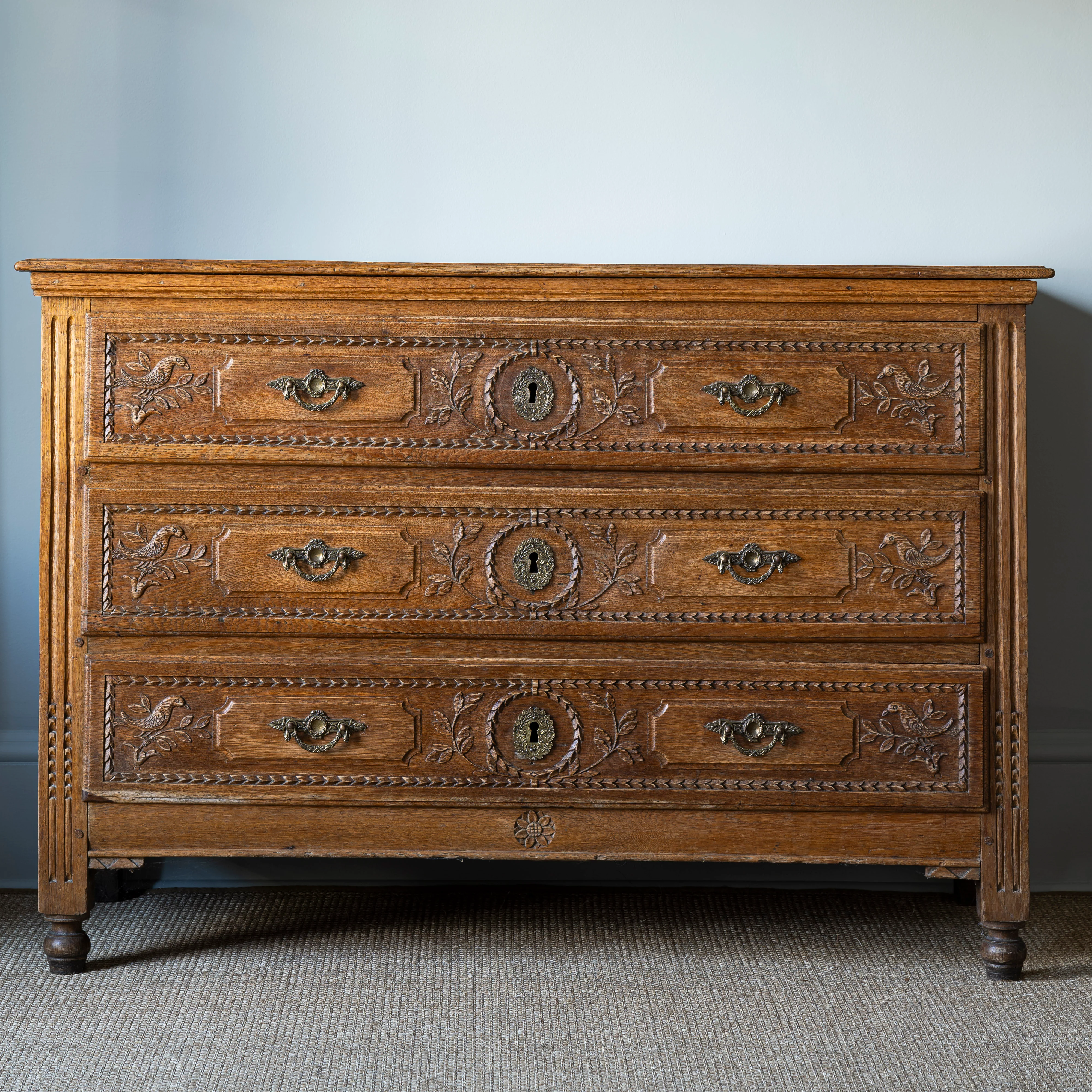 Belgian Carved Chest