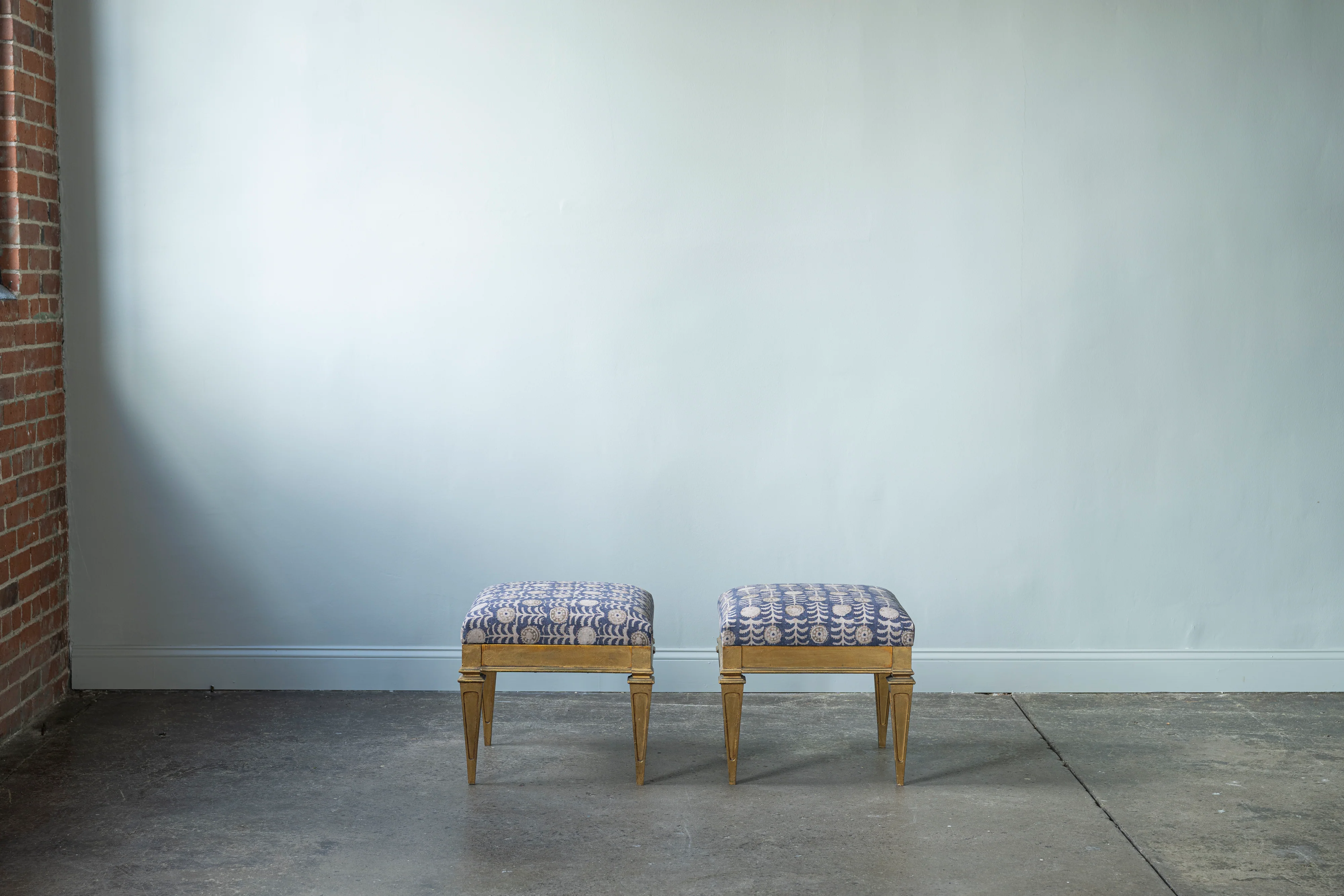 Pair of Ottomans