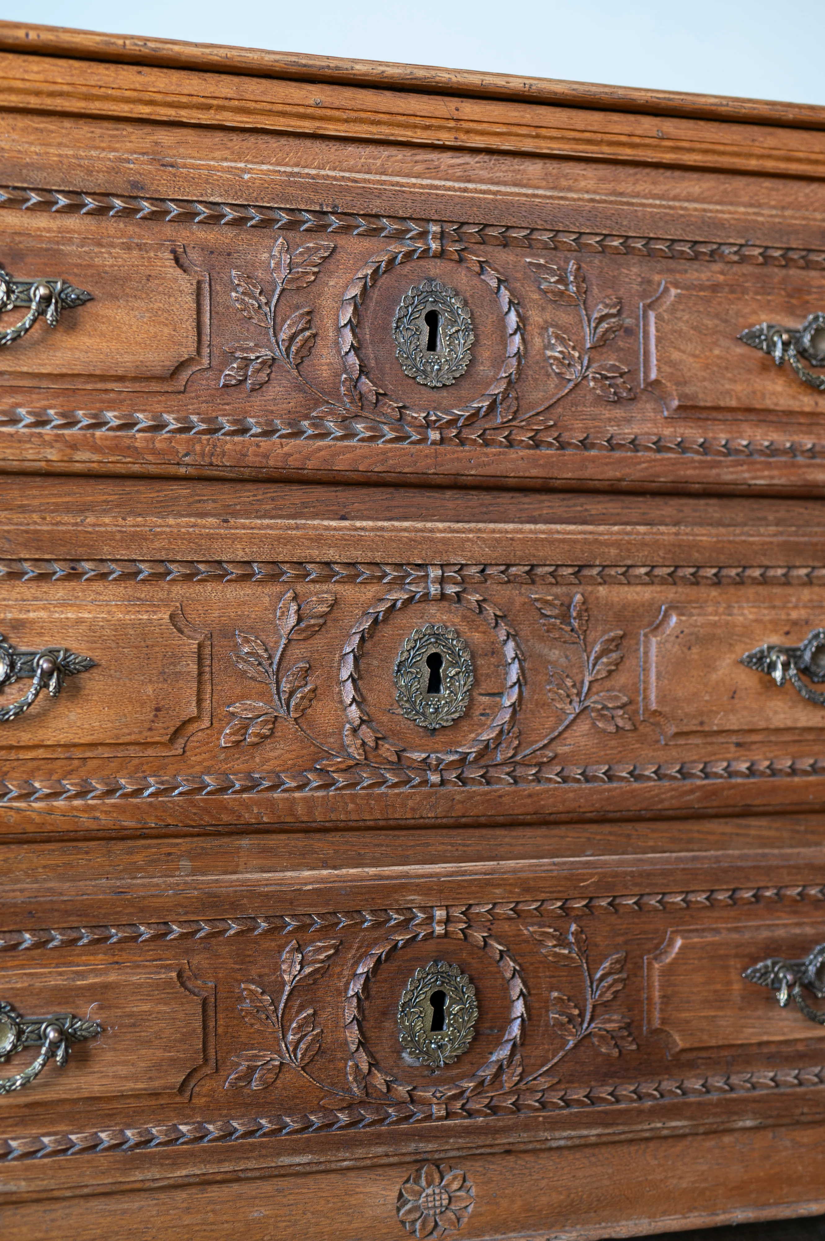 Belgian Carved Chest