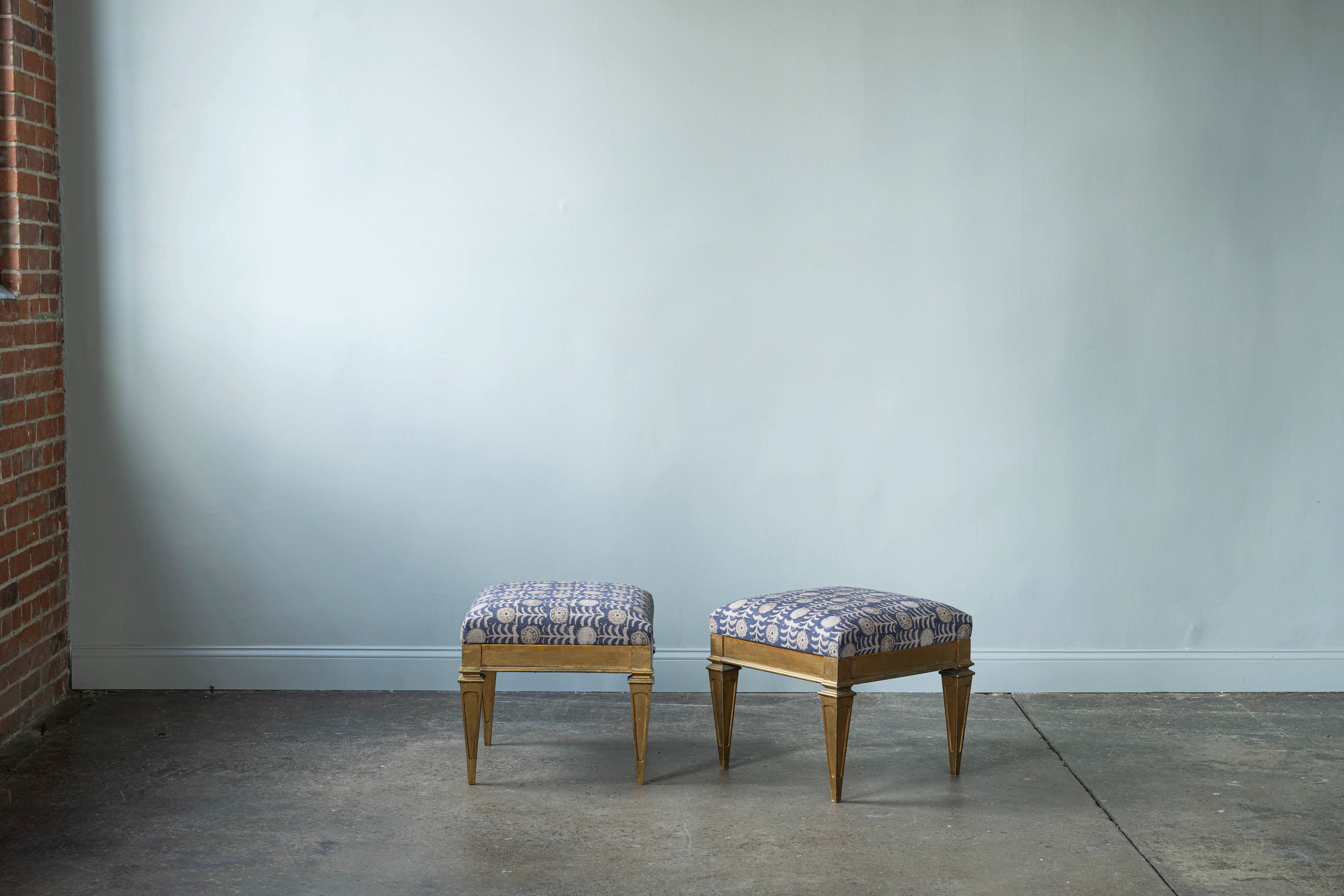 Pair of Ottomans
