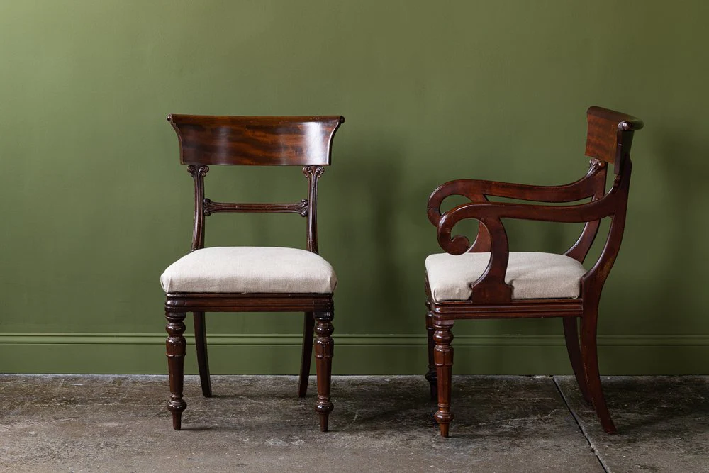 Set of William IV Dining Chairs