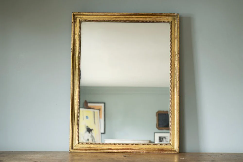 Green and Gilt Mirror