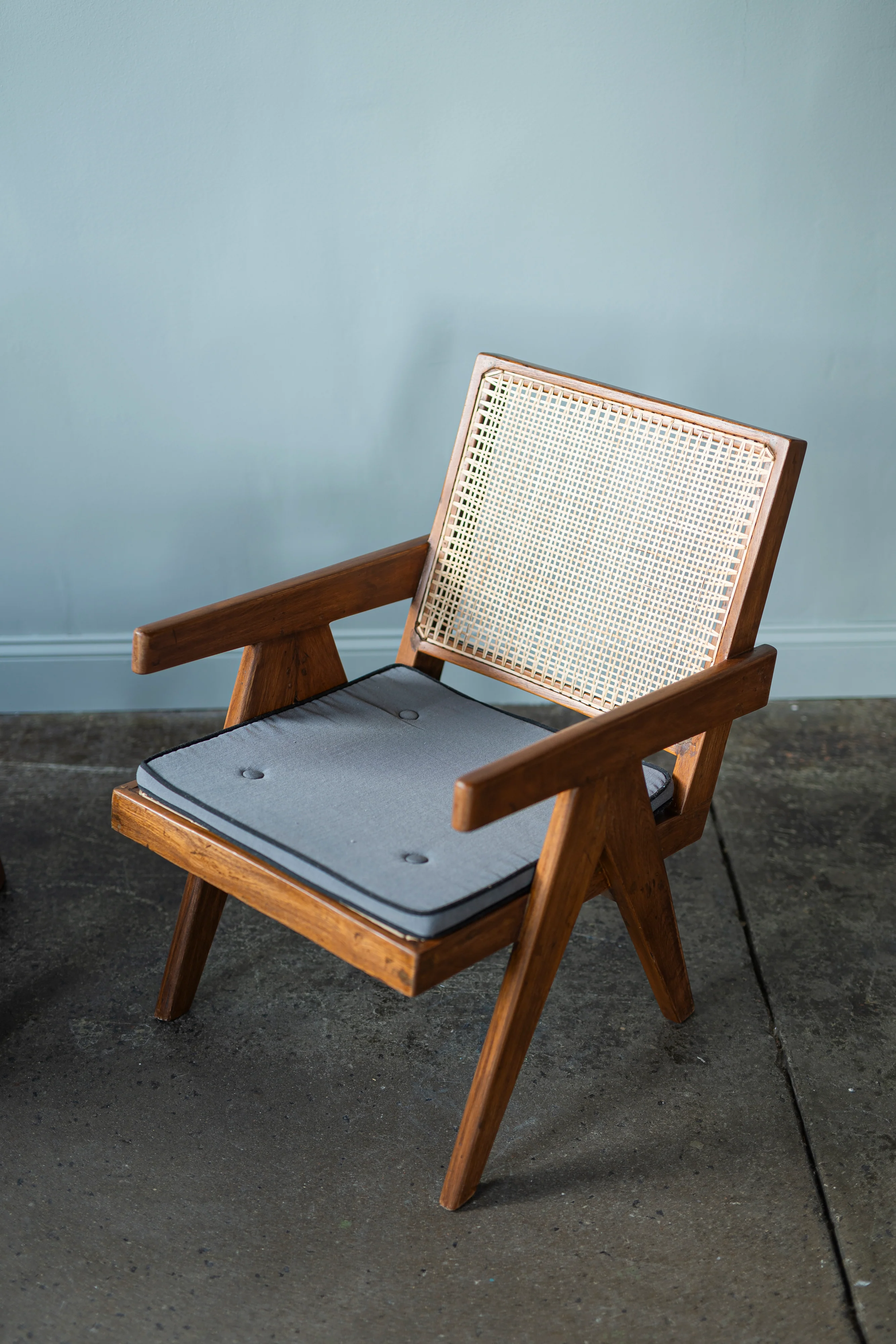 Pair of Pierre Jeanneret Armchairs