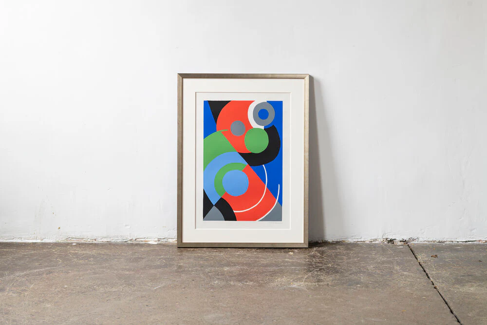 Sonia Delaunay Lithograph, Untitled, 4/100