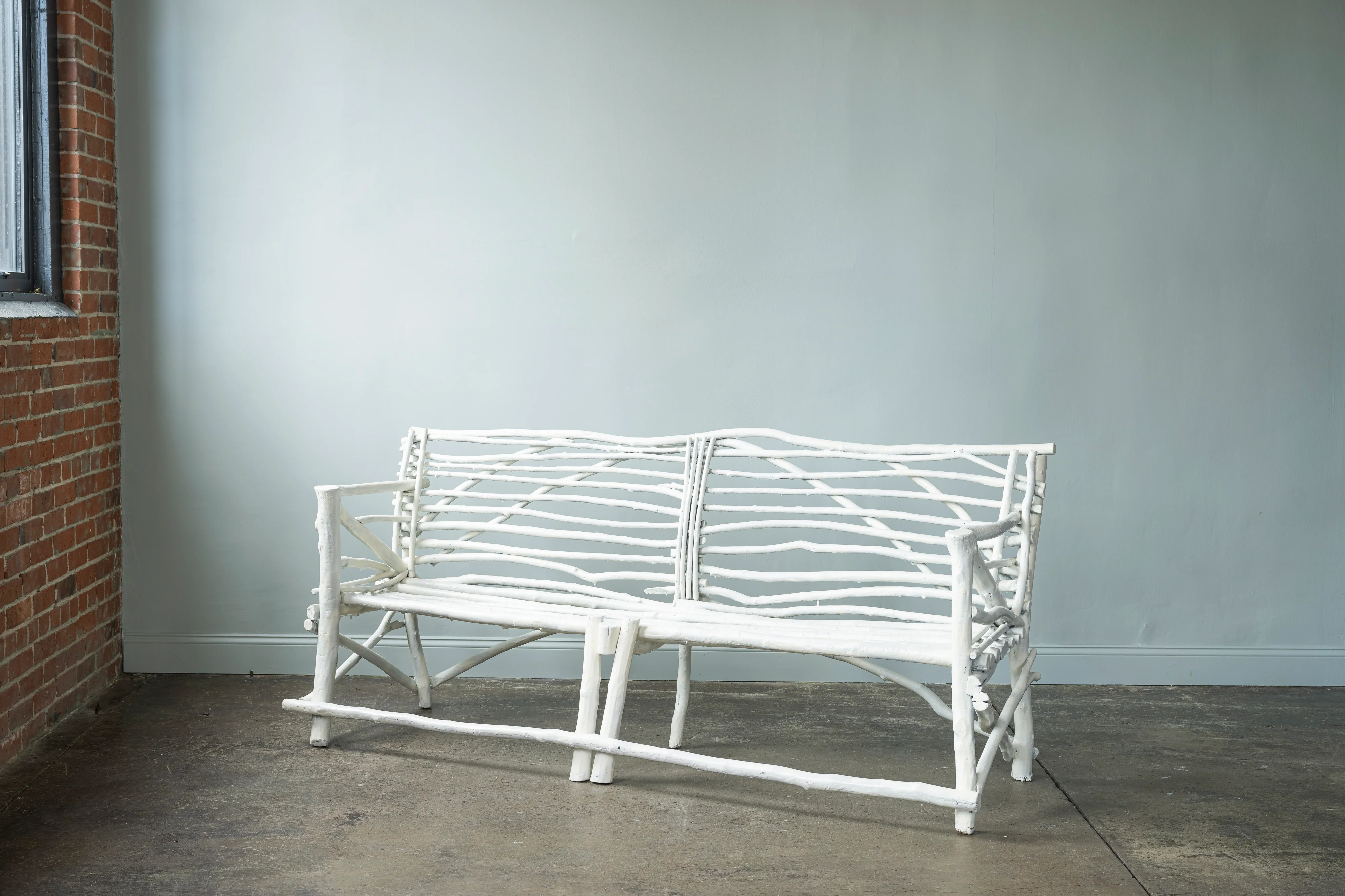 Adirondack Twig Bench