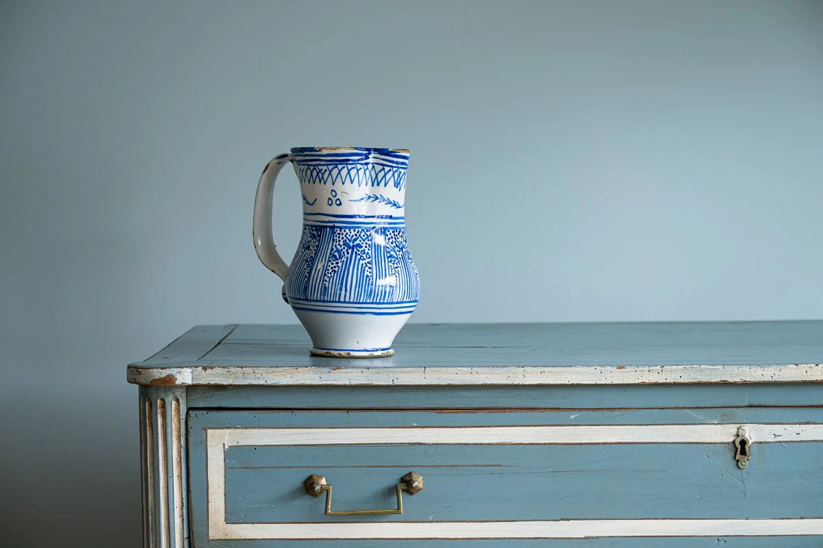 19th C Spanish Pitcher
