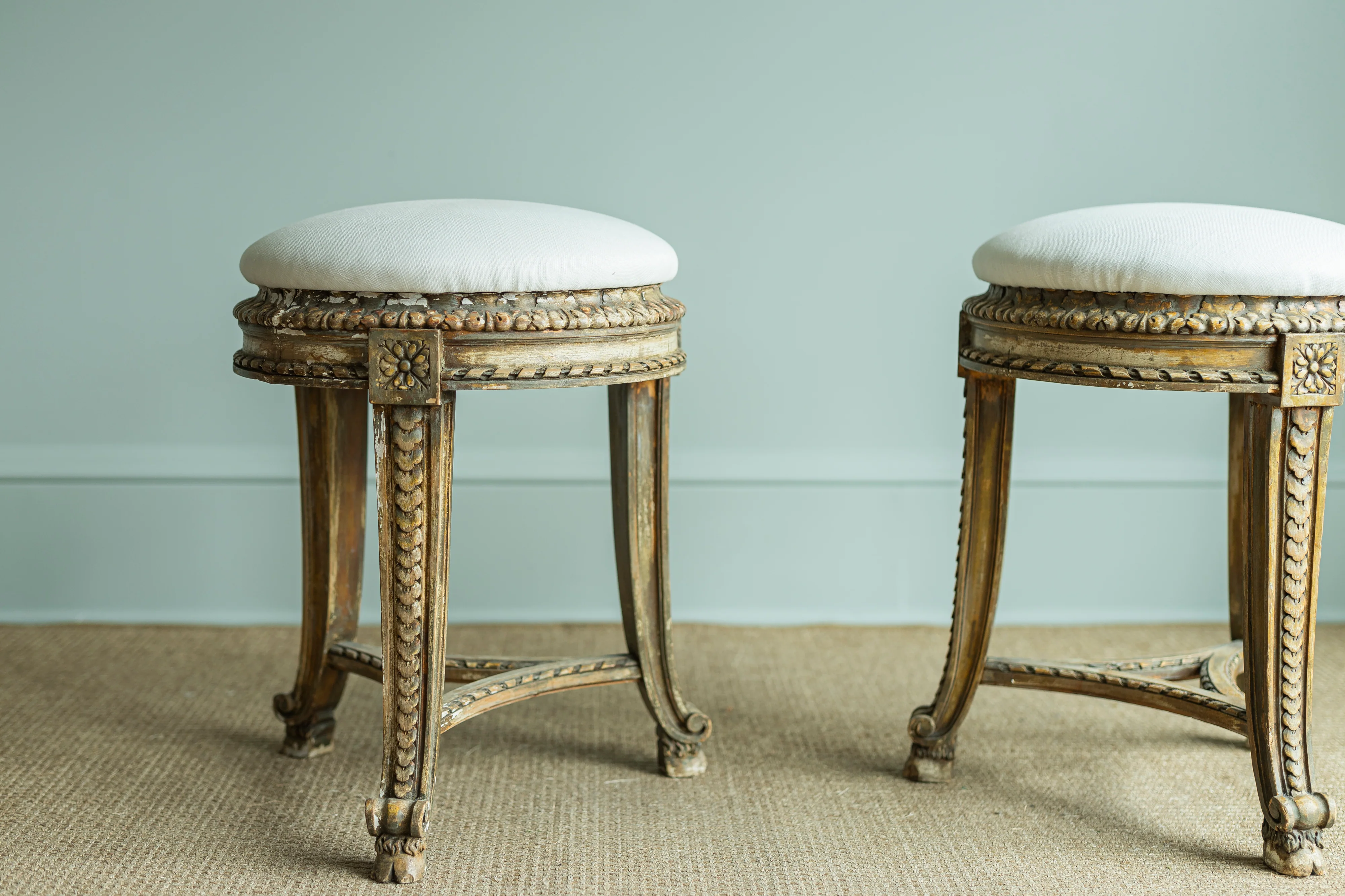 Pair of Antique Stools