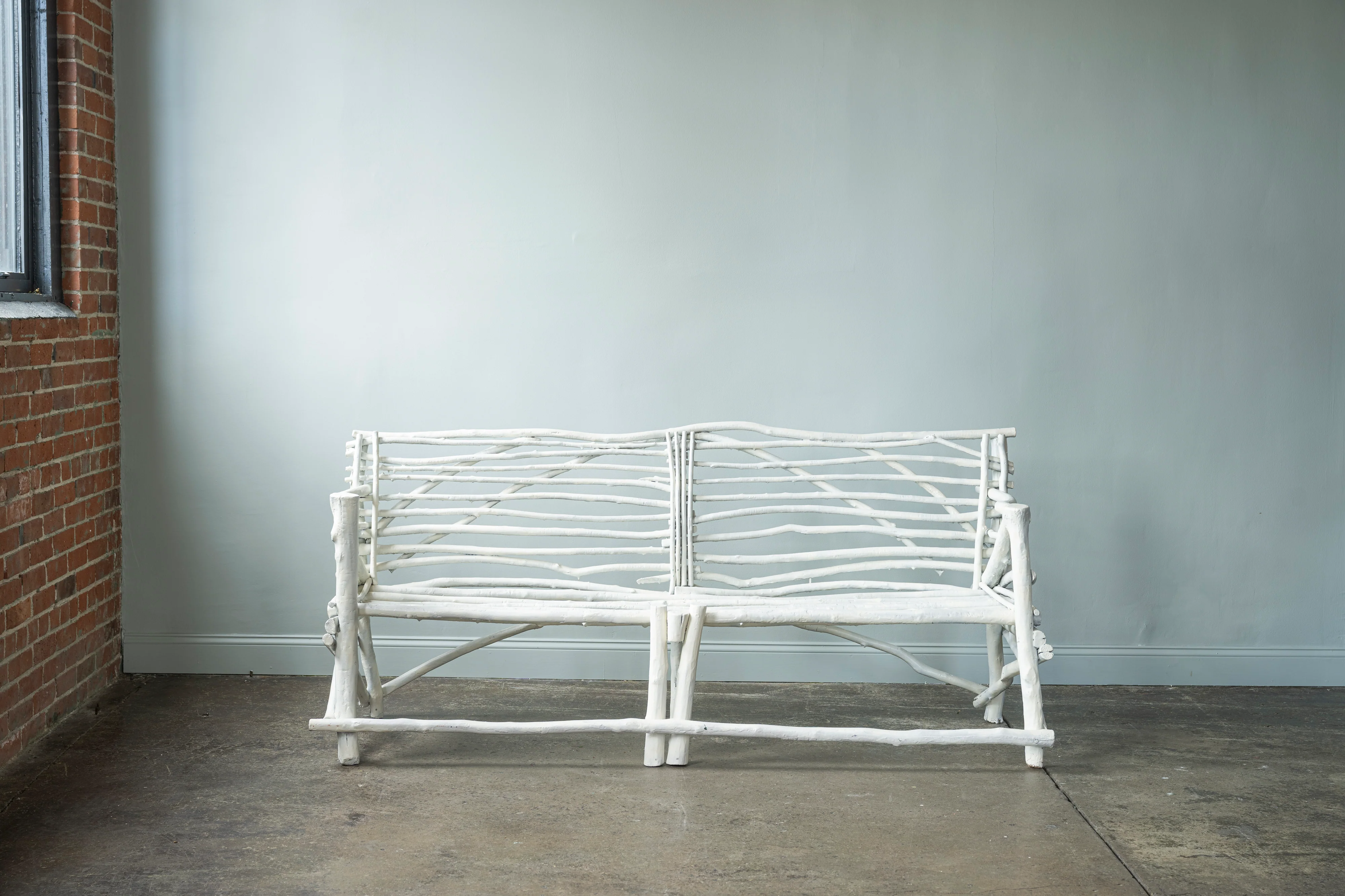 Adirondack Twig Bench